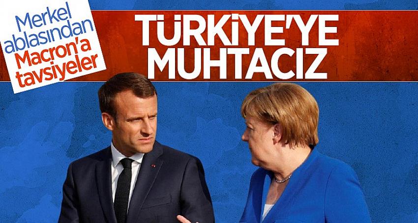 Angela Merkel: Türkiye'ye bağımlıyız