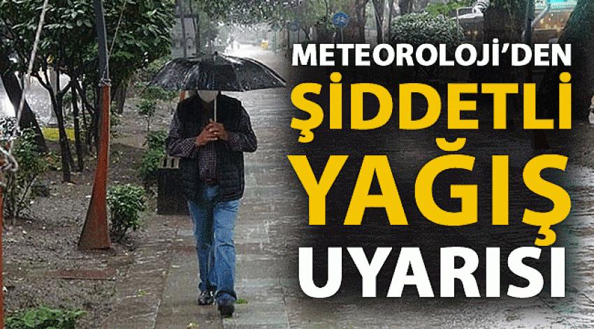Muğla'ya 2 gün şiddetli yağış uyarısı