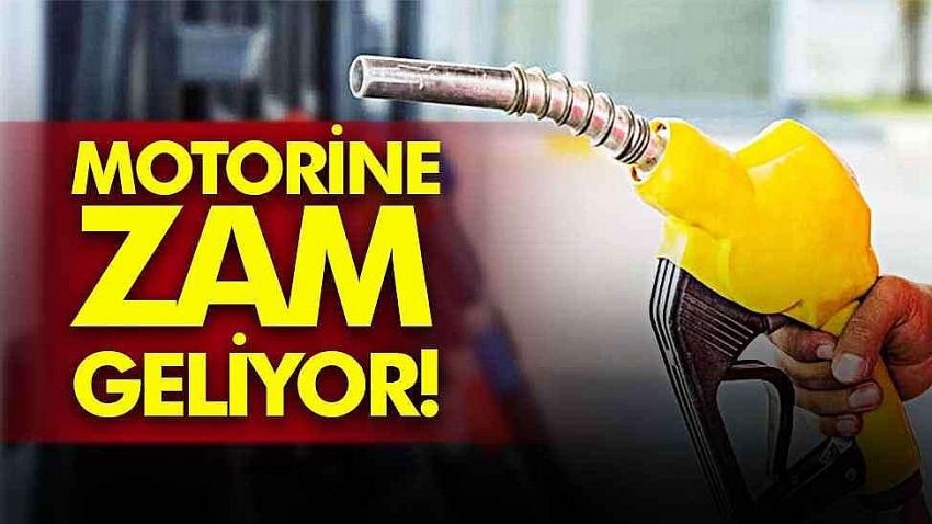 Motorine 2 lira 7 kuruş zam geliyor