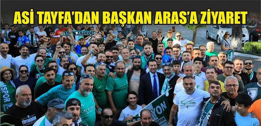 Bodrum Asi Tayfa'dan Başkan Aras'a ziyaret