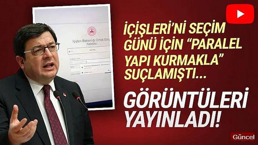 ''İçişleri Bakanlığı'nda paralel yapı kuruldu'' demişti, görüntüleri paylaştı