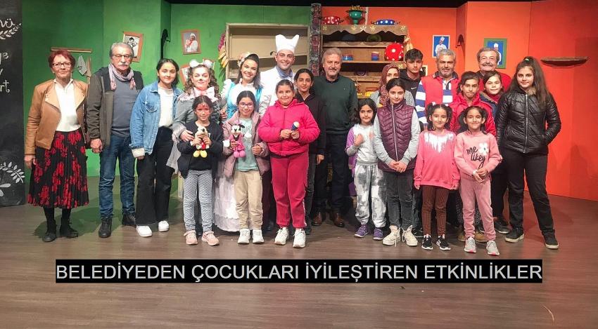 BELEDİYEDEN ÇOCUKLARI İYİLEŞTİREN ETKİNLİKLER