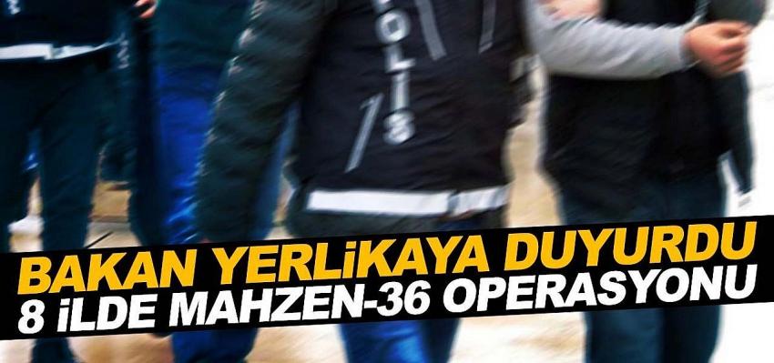Organize suç örgütüne "Mahzen-36" operasyonu: 42 gözaltı