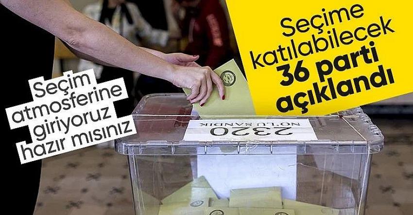 YSK Başkanı Yener: Yerel seçimlere 36 siyasi parti katılacak