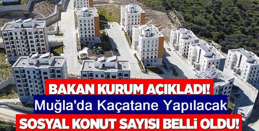 Kurum 500 bin sosyal konutun illere göre dağılımını açıkladı
