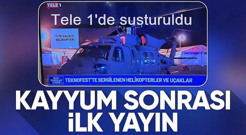Tele 1'de kayyum sonrası yerli ve milli uçaklarımız tanıtıldı