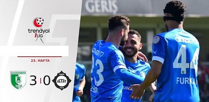 Bodrum FK 3 puanı 3 golle aldı