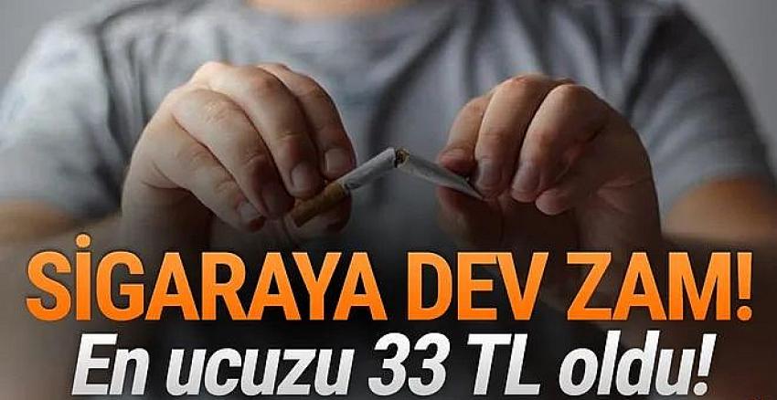 Sigaraya beklenen dev zam geldi: 4 TL