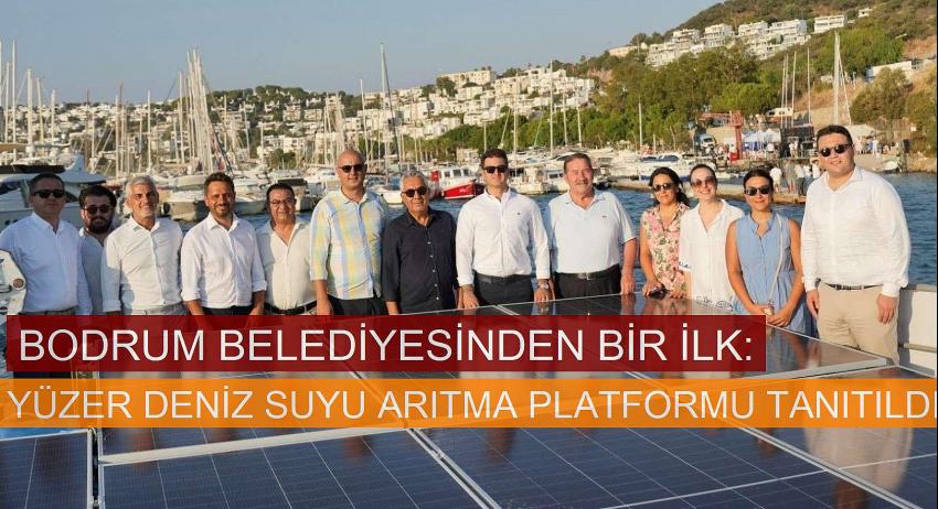 Bodrum su sorununu denizden çözecek 