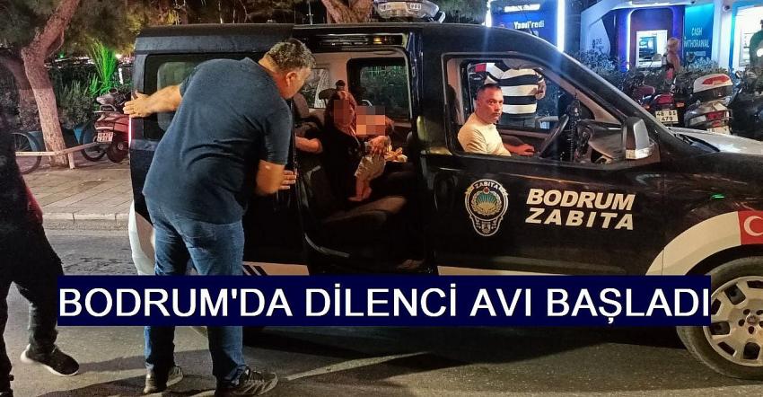 Bodrum'da dilencilere operasyon