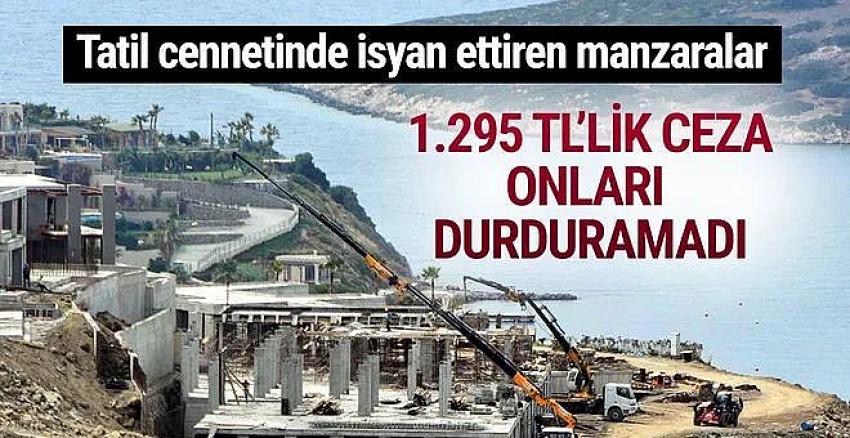 Bodrum'da isyan ettiren manzara! 1.295 TL'lik ceza onları durduramadı