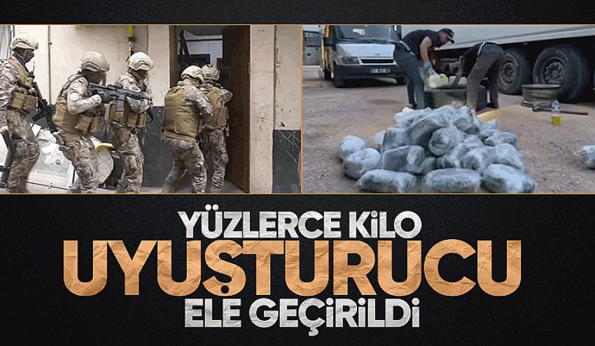 Zehir tacirlerine göz açtırılmıyor: 1811 gözaltı