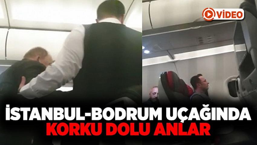İstanbul-Bodrum uçağında korku dolu anlar yaşandı