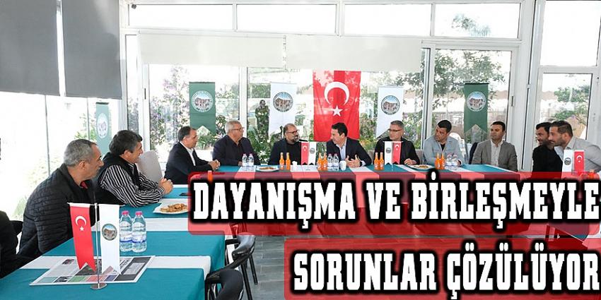 DAYANIŞMA VE BİRLEŞMEYLE SORUNLAR ÇÖZÜLÜYOR