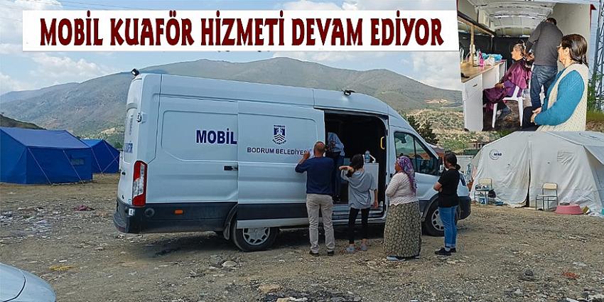 MOBİL KUAFÖR HİZMETİ DEVAM EDİYOR