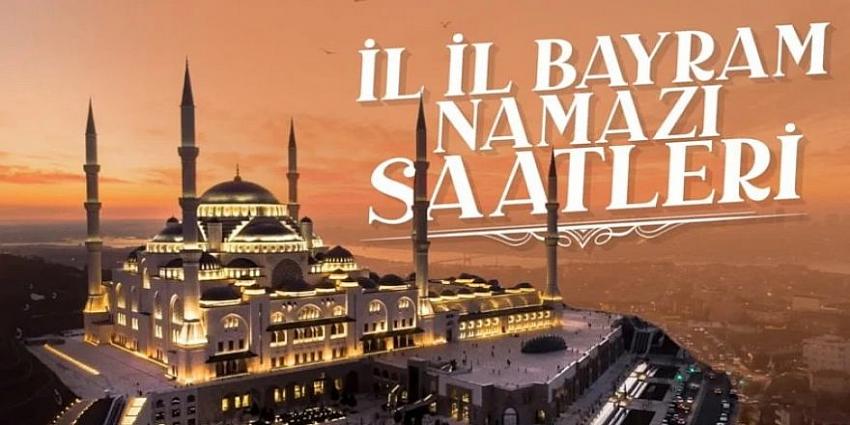 Diyanet açıkladı: İl il bayram namazı saatleri