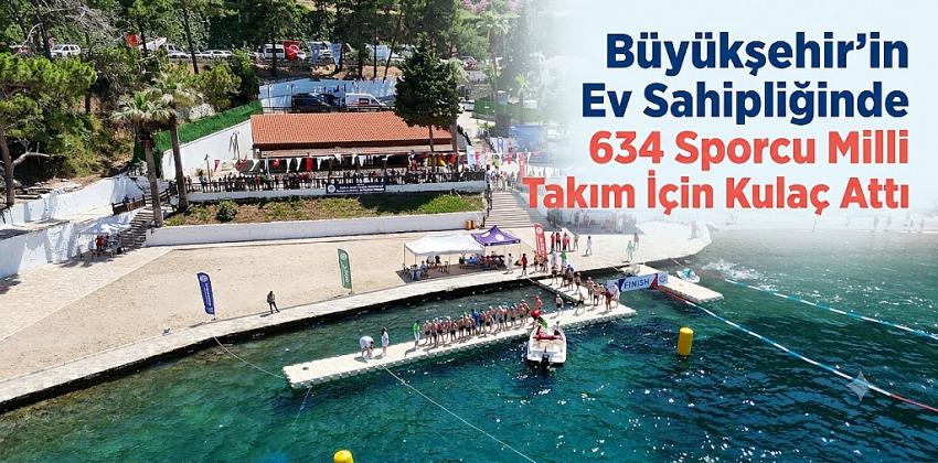 Büyükşehir’in Ev Sahipliğinde 634 Sporcu Milli Takım İçin Kulaç Attı