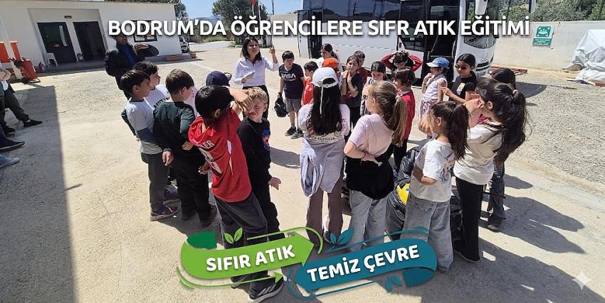 Bodrum’da Öğrencilere Sıfır Atık Eğitimi