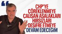Özdil: CHP'deki hırsızları deşifre etmeye devam edeceğim
