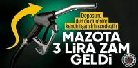 Motorine 3,10 TL zam geldi: 70 lira sınırını aştı